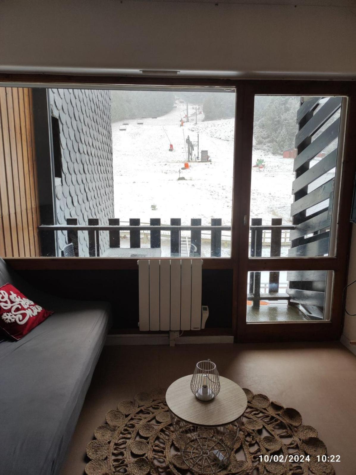 Studio 4 Places Vue Sur Les Pistes Station De Puyvalador Appartement Buitenkant foto